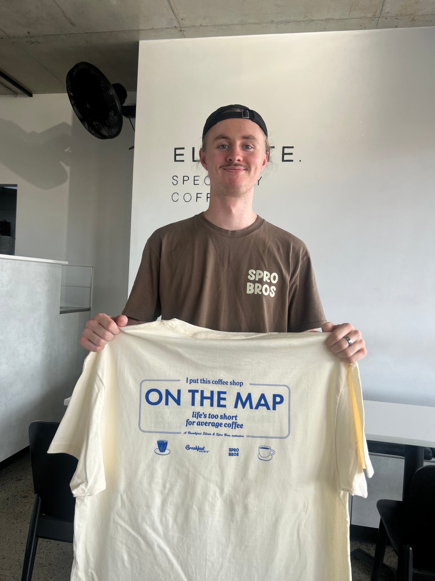 On The Map - Spro Bros X Breakfast Shirts (Cream)